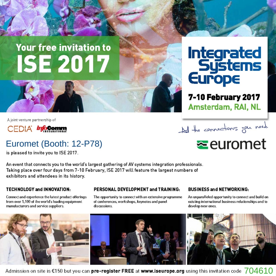 Euromet Invitation (Booth_ 12-P78) ISE 2017