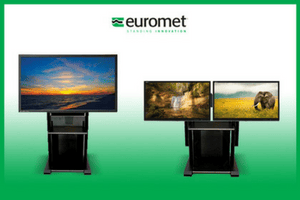 platea premium supporto per videoconferenza monitor tv fino a 110"